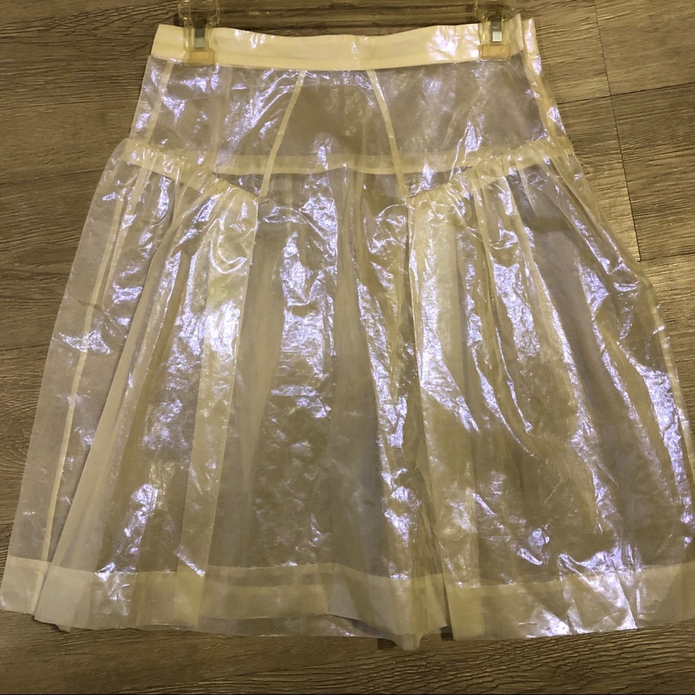 Milly of New York Pleated High Waisted Skirt